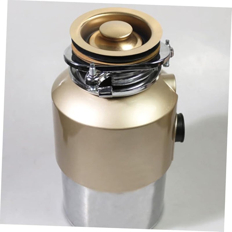 Golden Sink Stopper for Garbage Disposal Stainless Steel Flange Drain Gasket Kitchen Accessory - Image 5